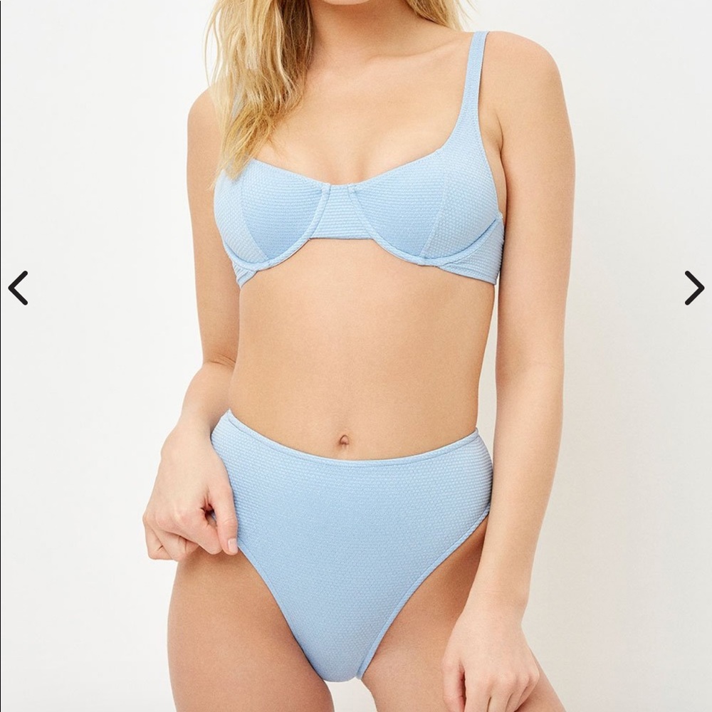 NEW high waisted Frankie’s bikinis bottom swim